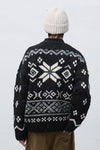 General Idea UNISEX High Neck Nordic Zip-Up Cardigan