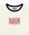 Marithé François Girbaud Kids Classic Logo Ringer Tee