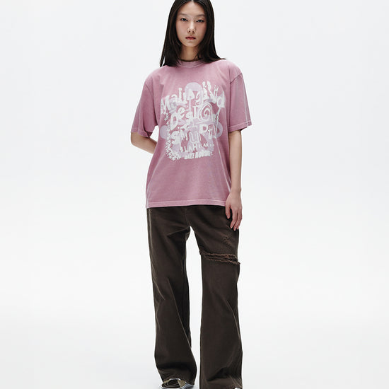 Mahagrid Flower Star Pigment Tee
