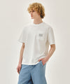 Marithé François Girbaud DOODLE CLASSIC LOGO POCKET TEE white