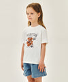 Marithé François Girbaud Kids Marine Bear Regenerated Tee