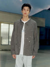 ADLV Paint Effect Oversize Shirt