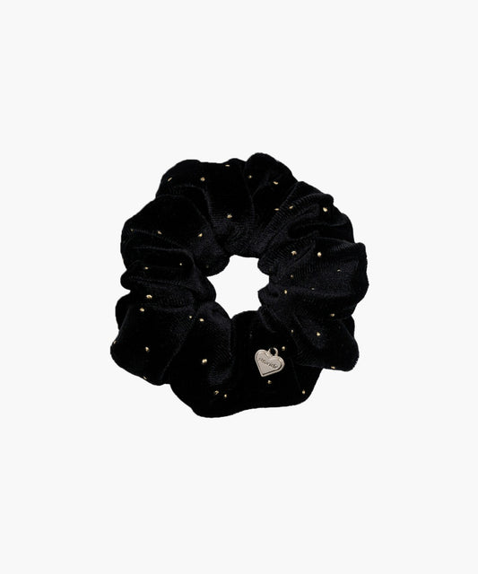 Marithé François Girbaud ENFANT HEART LOGO SCRUNCHIE