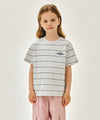 Marithé François Girbaud Kids Multi Stripe Tee