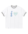 Cavish I LOVE MUSIC RINGER SHORT SLEEVE TEE