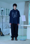 Nice Ghost Club Think Layered L/S Hoodie [Navy]