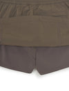 MLB Women's Gorpcore Glossy Shirring Mini Skirt