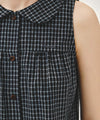 Marithé François Girbaud W ROUND COLLAR SLEEVELESS BLOUSE
