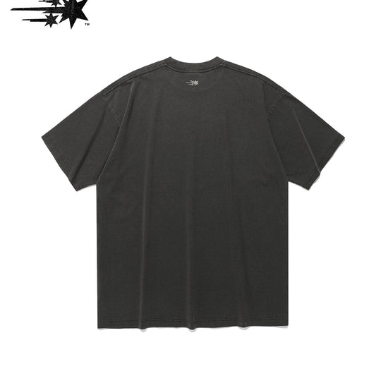 Nice Ghost Club Ghost Angels Poster Pigment Big Big Tee [Charcoal]