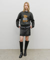 Marithé François Girbaud Doodle Bear Knit Pullover