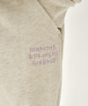 Marithé François Girbaud Kids Wide Boots Cut Crop Sweat Set-Up Oatmeal