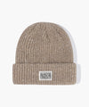 Marithé François Girbaud Classic Logo Nep Beanie Light Brown