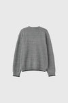 General Idea MAN Neps Crew Neck Pullover [GREY]