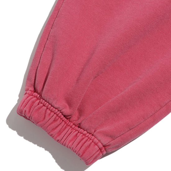 Nice Ghost Club Pigment Layered Sweat Pants [Red]