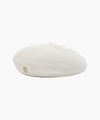 Marithé François Girbaud Metal Circle Logo Knit Beret
