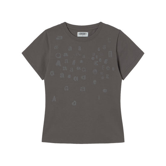 AEAE Scattered Letter Tee