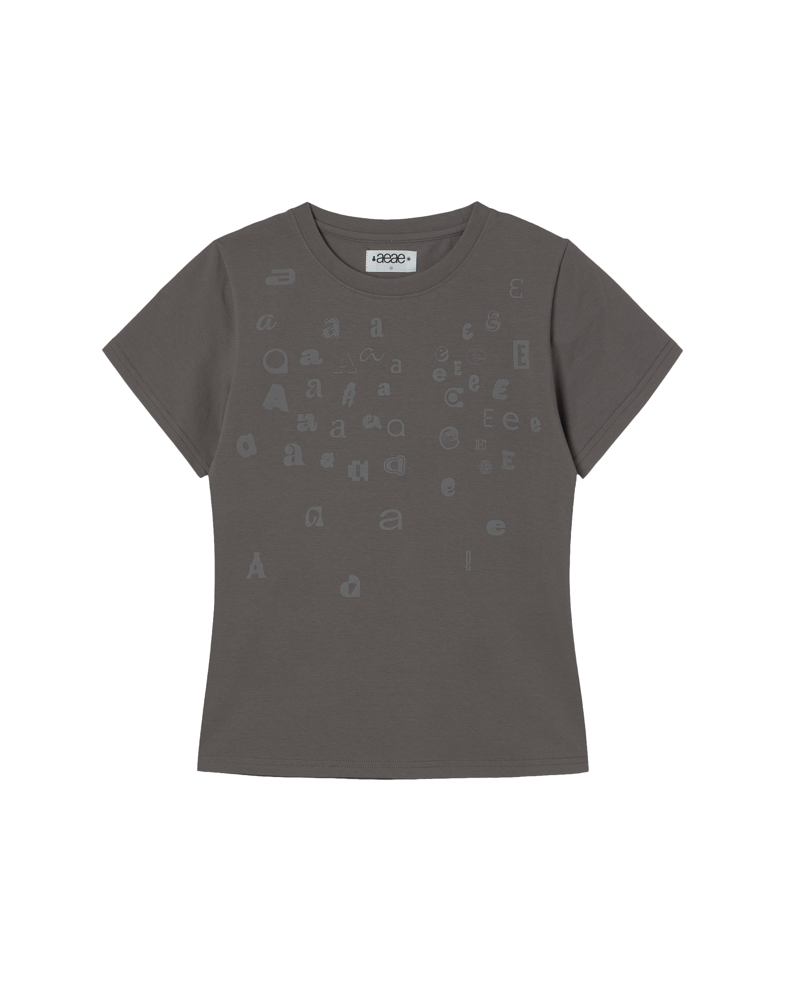AEAE Scattered Letter Tee