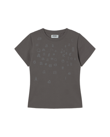 AEAE Scattered Letter Tee
