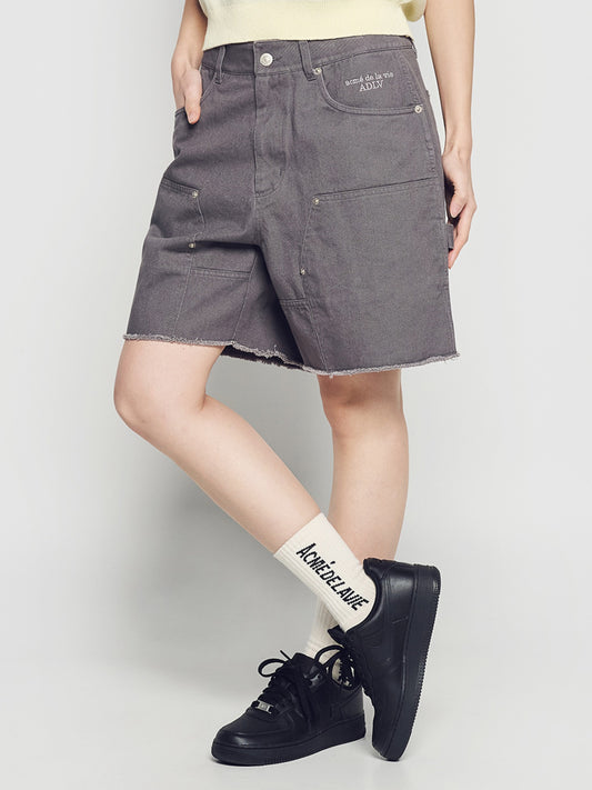 ADLV Double Knee Denim Short Pants