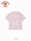ADLV Basic Logo with Line Friends Short Sleeve T-Shirt