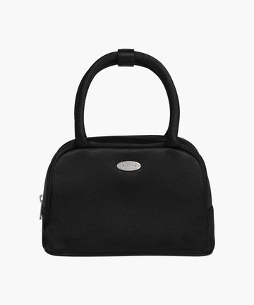 Marithé François Girbaud Regular Logo Satin Mini Tote Bag