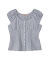 Bitter Cells Ivy Puff Cap Blouse