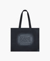 Marithé François Girbaud DRAWING CLASSIC LOGO DENIM ECO BAG light blue