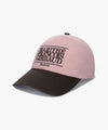 Marithé François Girbaud Classic Logo 6 Panel Color Block Cap Dark Brown
