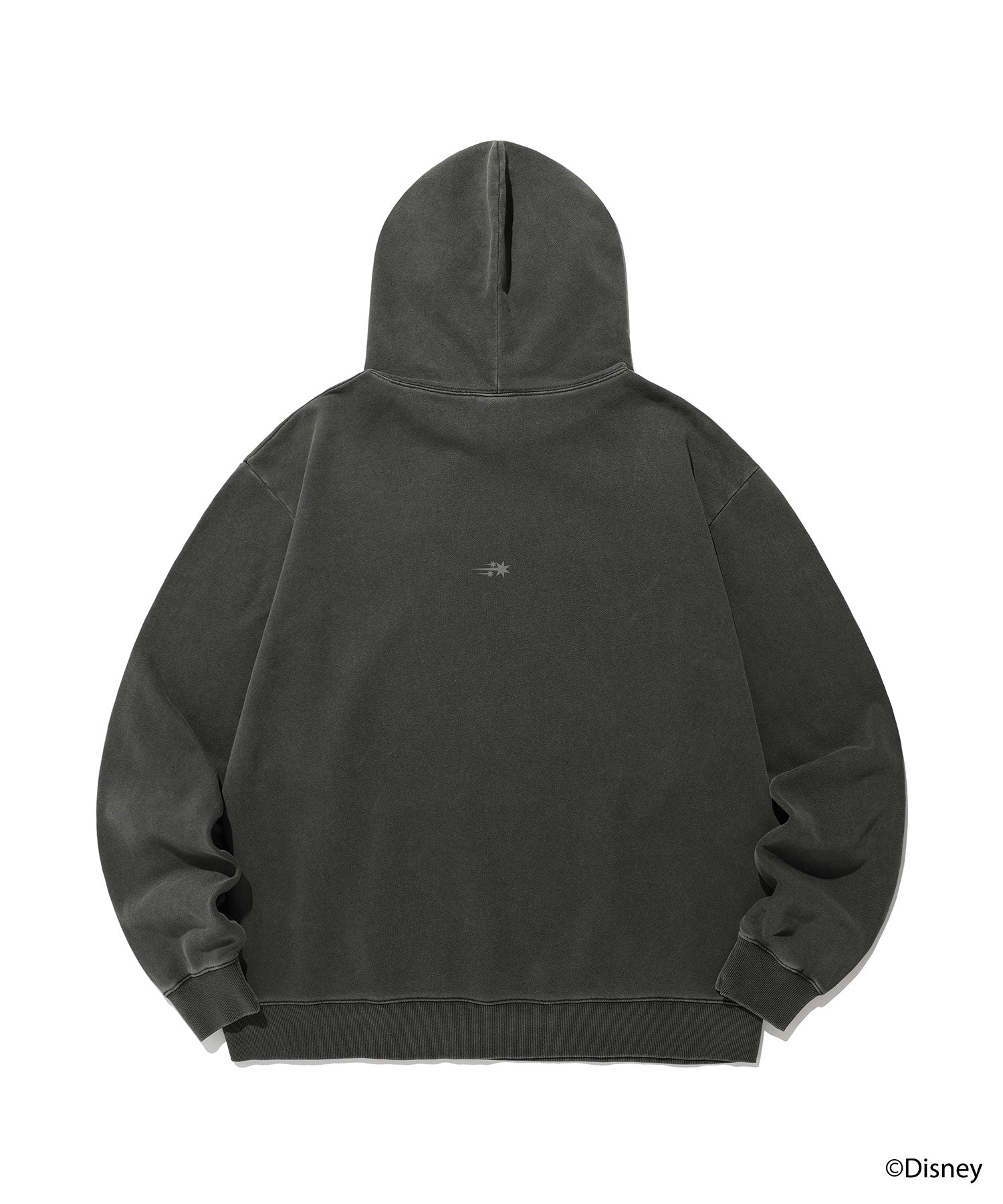 Nice Ghost Club Fantasia Mickey Mouse Pigment Hoodie in Charcoal