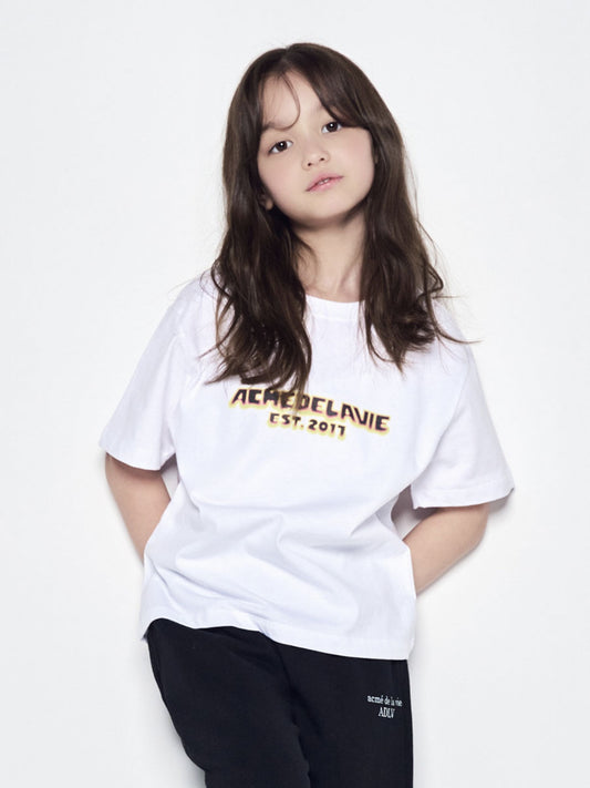 ADLV Kids Flame Logo Short Sleeve T-Shirt
