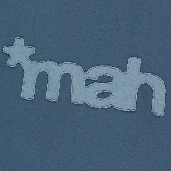 Mahagrid mah Cut Off Appliqué Tee [Blue]
