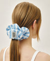 Marithé François Girbaud CLASSIC LOGO STRIPE HAIR SCRUNCHIE black