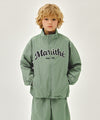 Marithé François Girbaud Kids Lettering Logo Windbreaker