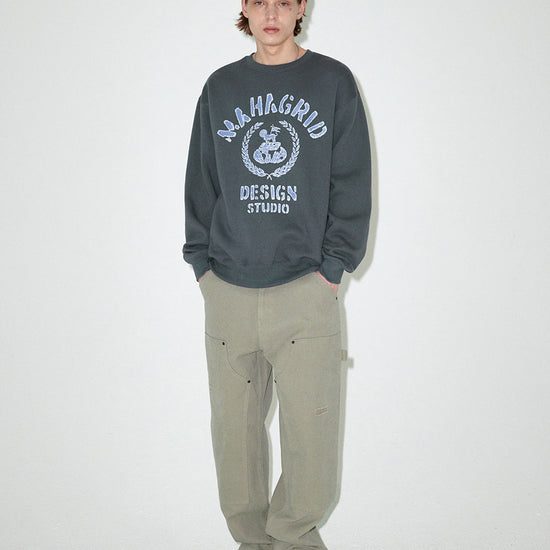 Mahagrid Double Knee Canvas Pant