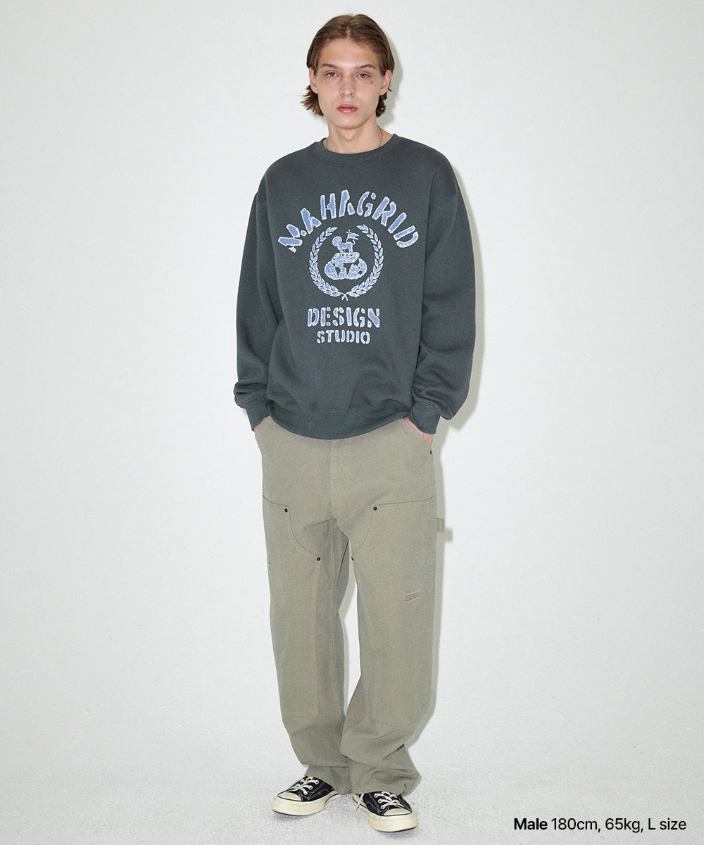 Mahagrid Double Knee Canvas Pant