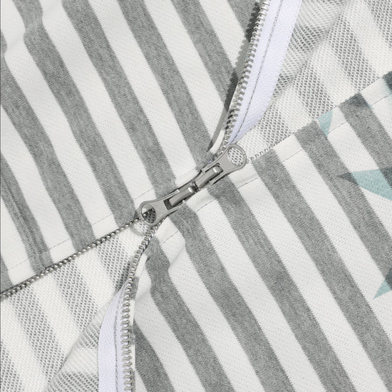 Nice Ghost Club Stripe Rush 3Star Hoodie Zip Up