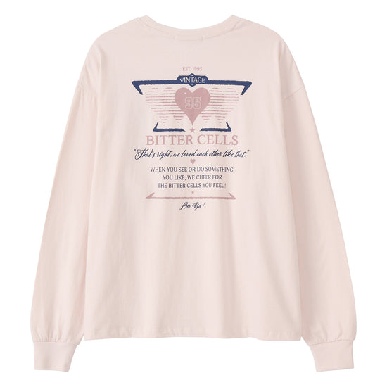 Bitter Cells Sporty Heart Long Sleeve