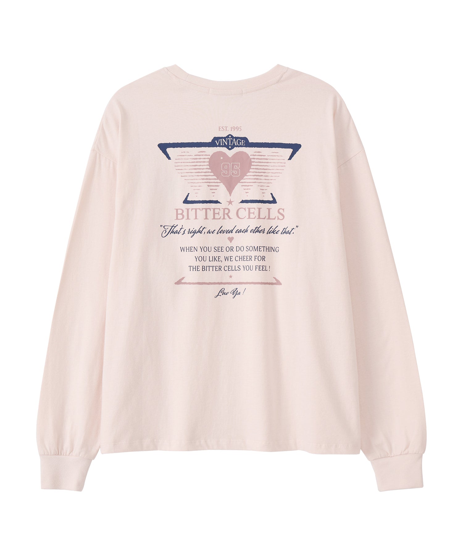 Bitter Cells Sporty Heart Long Sleeve