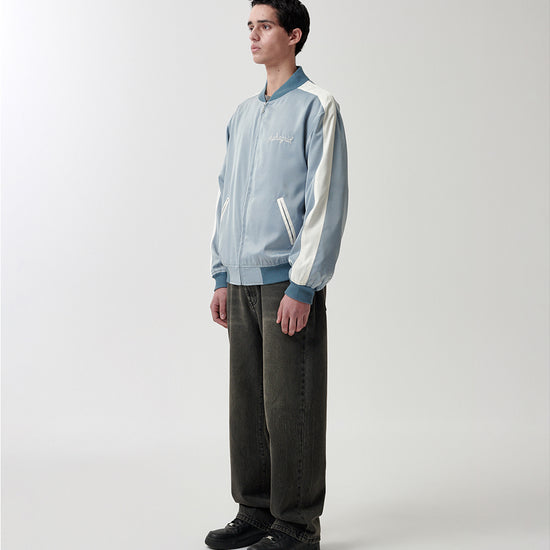 Mahagrid Rope Logo Satin Jacket