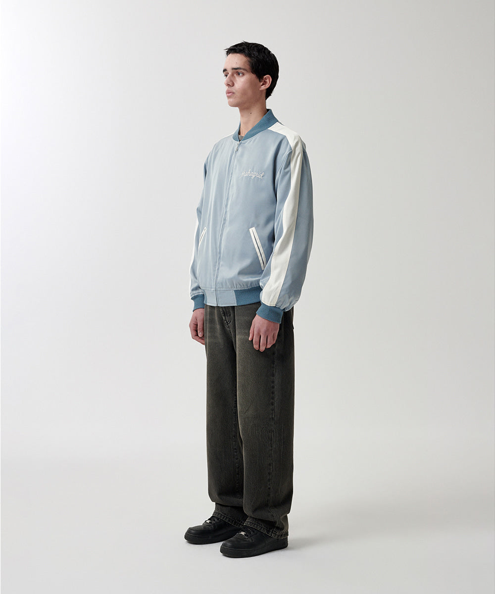 Mahagrid Rope Logo Satin Jacket