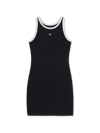 MLB Women's Basic Ringer Ribbed Sleeveless Ops