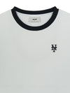 MLB Women's Basic Small Logo Ringer T-Shirts