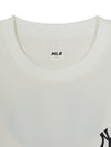 MLB M-Treet Mega Logo Woven Half Sleeve Sweatshirt