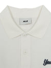 MLB Varsity Small Cursive Over Fit Polo T-Shirts