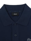MLB Varsity Small Cursive Over Fit Polo T-Shirts