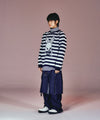 Nice Ghost Club Skull Rabbit Stripe Knit