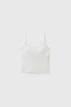 General Idea [Rupita Pick] WOMAN Cap-Lined Backless Sleeveless [WHITE]