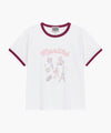 Marithé François Girbaud W PARIS GRAPHIC RINGER TEE