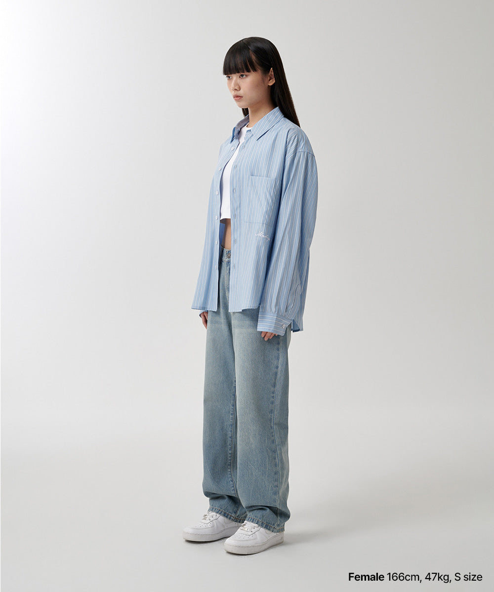 Mahagrid Comfort Stripe Shirt