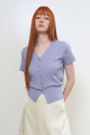 General Idea WOMAN Airy V-Neck Cable Cardigan